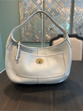 COACH XL Ergo TurnLock Hobo Bag F11613
